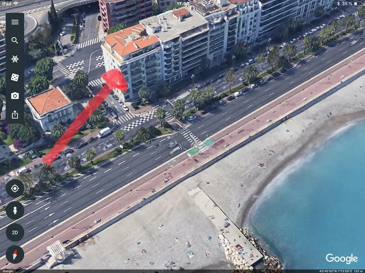 France Nice Promenade Des Anglais 80M² Piano